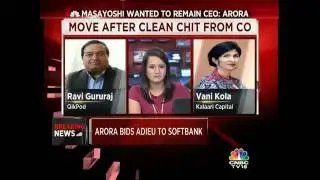CNBC-TV18 Breaking News: Leaving The Building SoftBank- Nikesh Arora resigns as President & COO