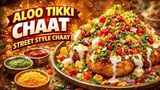 How to make crispy Aloo Tikki at Home | street food style.