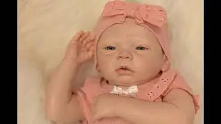 Official Intro video for Reborn Celine 4lbs 15oz, 18inch,rooted lashes,cuddly,blue eyes