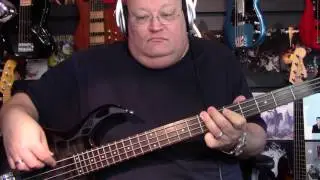 The Cars Let's Go Bass Cover with Notes & Tablature
