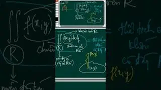 V&igrave; sao: t&iacute;ch ph&acirc;n hai lớp #integral #multipleintegral #volume
