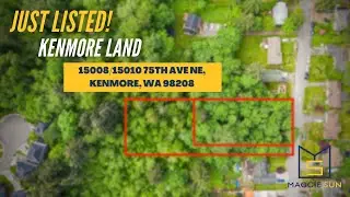 Great Investment Opportunity! Land For Sale in Kenmore - Seattle Home For Sale