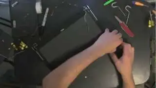 DELL STUDIO XPS 1340 take apart video, disassemble, how to open disassembly