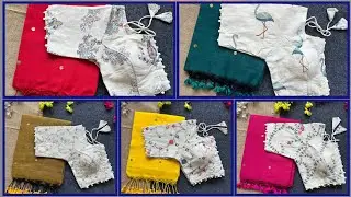 💝 New Khadi Cotton Saree Collection 2025 | Beautiful Blouse Combo Under ₹1199 | Ready to Ship