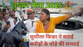 Pushkar Mela 2025  Sushila Kinner | Sushila Kinner Exposed Pushkar Fair | #pushkarmela2025 #pushkar 
