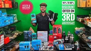 VM Autoparts 3rd Year Anniversary Offer | 40℅ to 60% Discount on All Bike Accessories | ARK Diaries