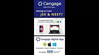 Cengage Digital App | Exam Crack | Digital Learning Material | JEE 2022 | NEET 2022 | #Shorts