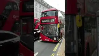 London Bus Route 159 at Regent Street London 17-07-2021 #shorts