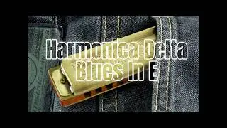 Slow harmonica delta blues in E  improvisation #bluesharmonica #parati