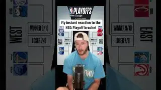 Reacting to the NBA Playoff Bracket 👀