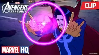 The Avengers help Doctor Strange on Halloween 🎃 | Marvel's Avengers Assemble