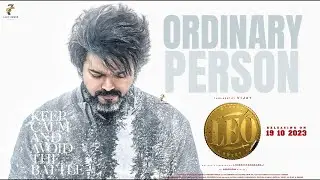 LEO -  Ordinary Man Song | Remix | Thalapathy Vijay,Anirudh Ravichander,Lokesh Kanagaraj | Shitflix