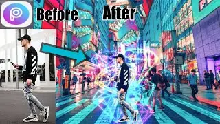 HOW TO EDIT MY PHOTOS LIKE A PRO / NEON EFFECT / PICSART TUTORIAL