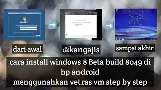 Cara install windows 8 beta build 8049 di android menggunakan vectras vm step by step