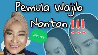 caral membuat alis natural untuk pemula tanpa cukur 2021