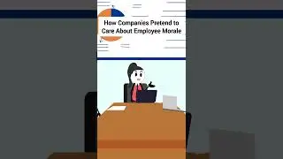How Companies Pretend to Care About Employee Morale #gplus #animation #corporate #skits