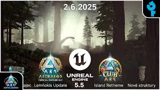 Upgradu ARKu na Unreal Engine 5.5 & vyd&aacute;n&iacute; mapy Ragnarok