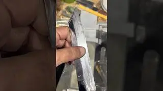 Sharpening single-edged sashimi knife is quite challenging #sharpknife #challenge #satisfying #knife