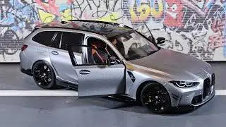 1/18 BMW M3 Competition M Xdrive Touring made by Solido.