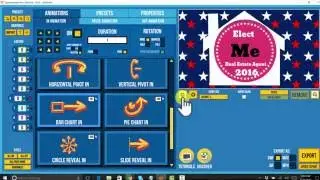 Real Estate Election Video Tutorial | Easy Animator Pro Demo