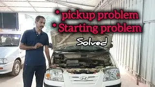 Hyundai santro pickup problem || starting problem