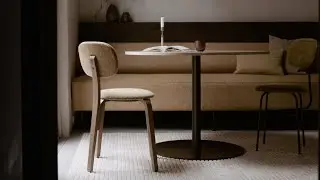 Audo Copenhagen Afteroom Dining Chair now with Fabric Upholstery