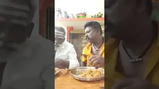 Sunday special biryani with daddy Arumugam &lrm;⁨@tamilnadufoodchannel⁩&nbsp; 