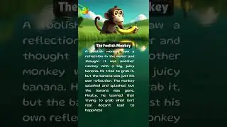 The Foolish Monkey and It's Reflection