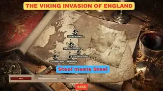 Steel Meets Steel | The Viking Invasion of England | Lets play AOE2 custom campaigns | Hard