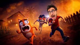 دكتور أسنان مجنون يطارد القط الخائف! 🐈
