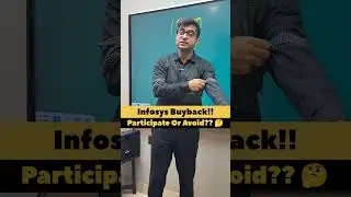 Infosys ₹18,000 Cr Buyback &ndash; Should You Tender or Hold? 🤔#infosys #infosysbuyback