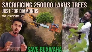 2 Lakhs trees to be cut for diamonds , Clear misuse of power , explained  savebuxwahaforest