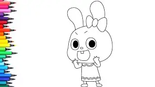 Little Rabbit Drawing, Painting & Colouring for Kids and Toddlers_ Child Art 