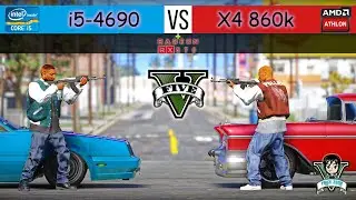 GTA V Benchmark - i5 4690 vs X4 860K