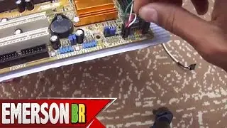 Tutorial - Conectando os cabos do Painel frontal POWER, RESET, USB e etc [PT-BR]