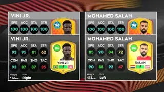 DLS 25 Upgrade Max Mohamed Salah & Vinicius Junior Full Fitness #DLS25 #DLS2025 #DLS