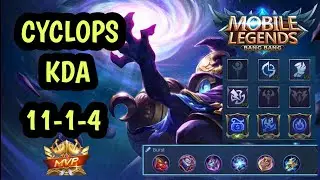 game play cyclops offlaner auto MVP!!!