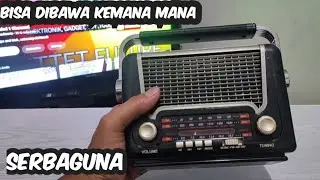 Review Radio Retro  Classic Bluetooth Portable