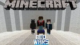 Играем в Bed Wars на сервера TeslaCraft!!!