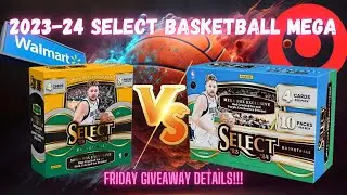 2023-24 Select Basketball Mega - Walmart vs Target - Top Retail This Year? - FRIDAY GIVEAWAY DETAILS