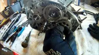 Yamaha Blaster Engine Disassembly