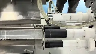 Paper tube cutting multi-tool #cutting machine #paper tube #automatic feeding cutting #factory
