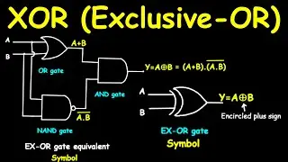 The XOR (Exclusive-OR) Gate Explained: Symbol, Truth Table, and Logic | Digital Electronics