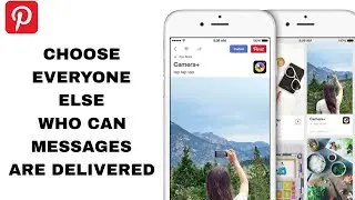 How To Choose Everyone Else Who Can Messages Are Delivered On Pinterest App | Step By Step