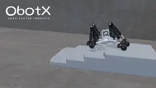 quadruped robot base simulation