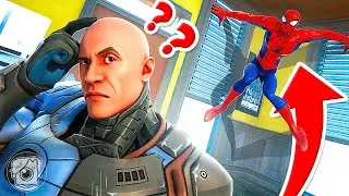 EXTREME SPIDERMAN HIDE & SEEK! (Fortnite Chapter 3)