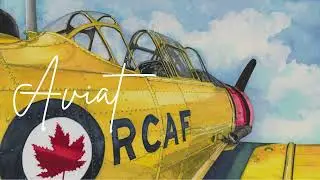 Sarah Whyte Studio - Aviation Watercolor Paintings