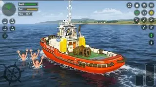 Real Cargo Ship Simulator 3D Gameplay 🚢 | Mobile Ship Simulator Android | Car Transportation