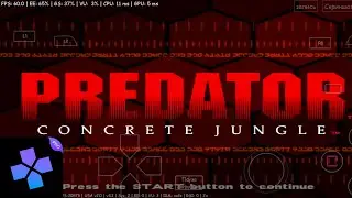 Predator: concrete jungle, damonPs2 emulator Android, snapdragon 720g, gameplay on Redmi note 9s.