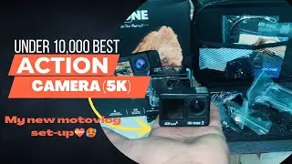 Best Budget 5K action camera/For moto-vlogging under ₹10000/ IZI one